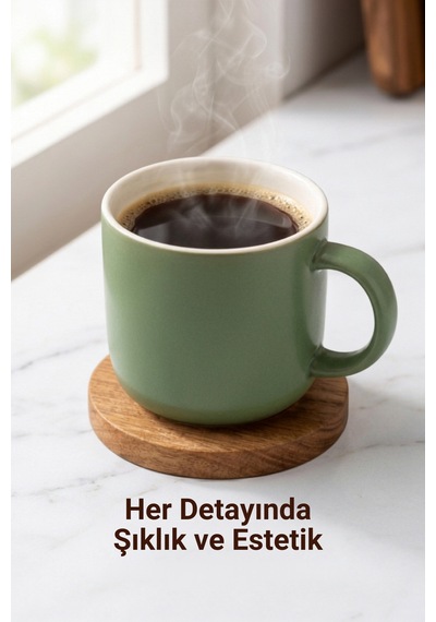 Ahşap Bardak Altlığı 6'lı Set Ahşap Şişe Açacaklı Stantlı Bardak Altlığı Sunum Seti Bardakaltligi, One Size
