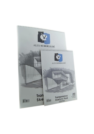 Alex Schoeller Eskiz Blok A4 50-55 Gr Spiralli 30 Lu Alx-864