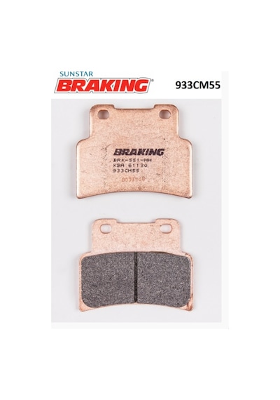 Kymco Xcıtıng 400 2017 Braking Sinterli Ön Fren Balatası 933cm55