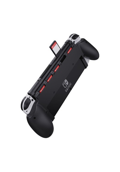Nintendo Oled Ek Oyun Kart Depolama Alanlı Rubber Grip