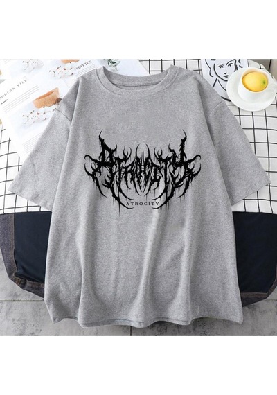 Noıssey T-shirt 2023/2024 Köstebek Sokak Trend Tasarım Harajuku/gotik Sezon Adj47-57 Renk