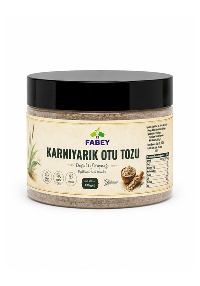 Esfabey Karnıyarık Otu Tozu Psyllium 200 Gr