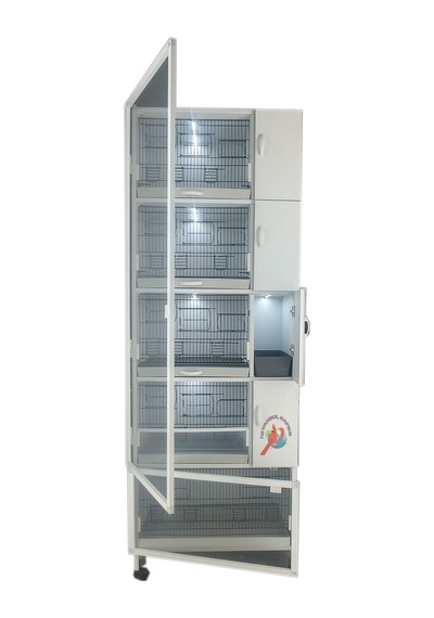 İstanbul Kafes Model 5Ys Pvc Kuş Dolabı