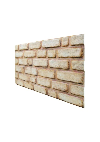 5 Adet X Tuğla Desenli 3D Strafor Köpük Duvar Kaplama Paneli (446785706)