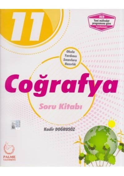 11. Sınıf Coğrafya Soru Kitabı Palme Yayınları