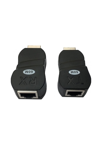 Hdmı Extender Rj45 To Hdmı Extender Cat5/cat6 60m Extender Çevirici V1.4