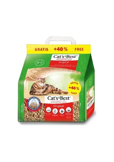 Cats Best Original Natural Kedi Kumu 5 L + 2 L