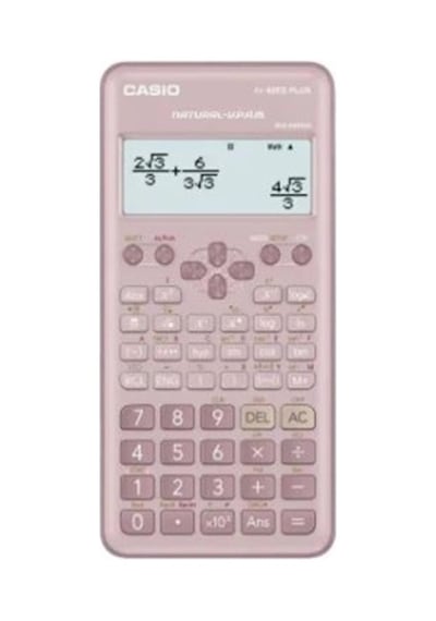 Bilimsel Fonksiyonlu Hesap Makinesi Pembe Renk Seçeneği 124-Pembe