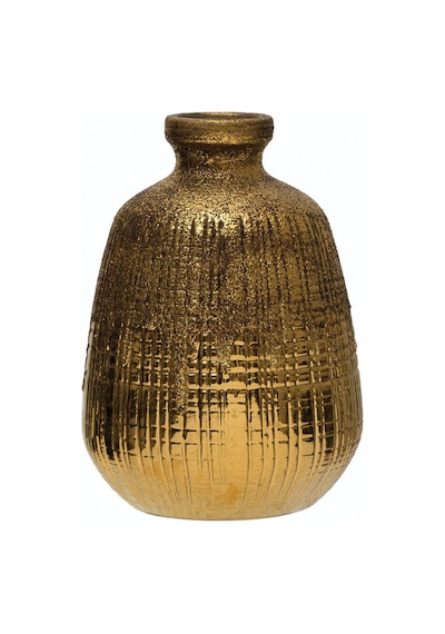 Terracotta Desenli Vazo Çok Renkli