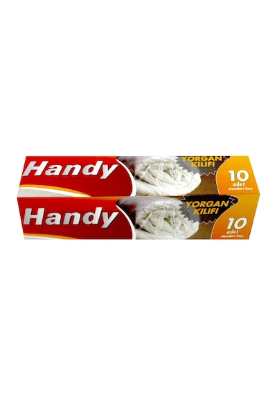 Handy Vakumsuz Şeffaf Yorgan Yastık Battaniye Nevresim Kılıfı Poşeti Torbası - 10 Adetlik 3 Kutu