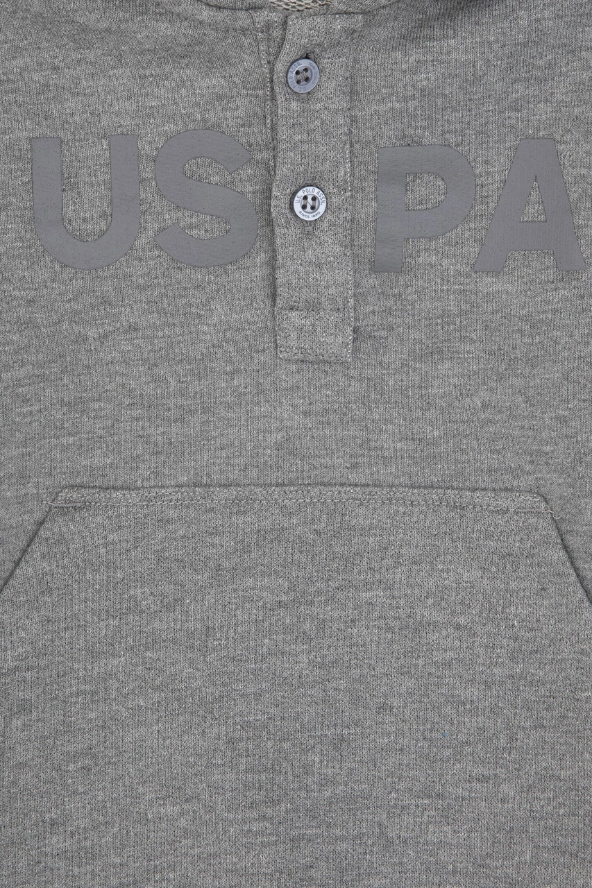U.s. Polo Assn. Erkek Çocuk Gri Melanj Sweatshirt 50316487-vr086 Gri Melanj
