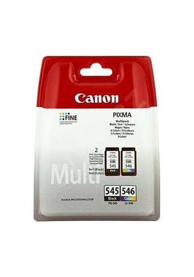 Canon Pg-545/cl-546 Multıpack Murekkep Kartus 2 Lı + Kagıt lı