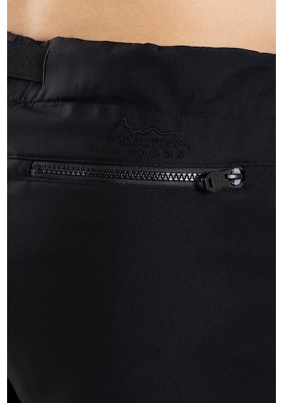 Maraton Sportswear Regular Erkek Düz Paça Outdoor Siyah Pantolon 21738-siyah Siyah