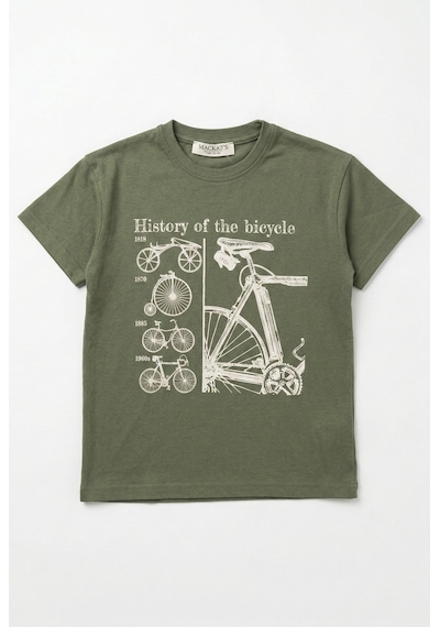 Mackays Erkek Çocuk Baskılı Tshirt Haki Haki