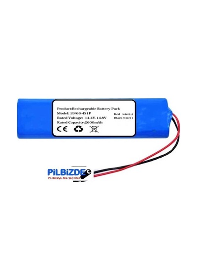 Ilife V3s Pro Robot Süpürge İçin 14.8v 2600mah Tnl Marka Batarya