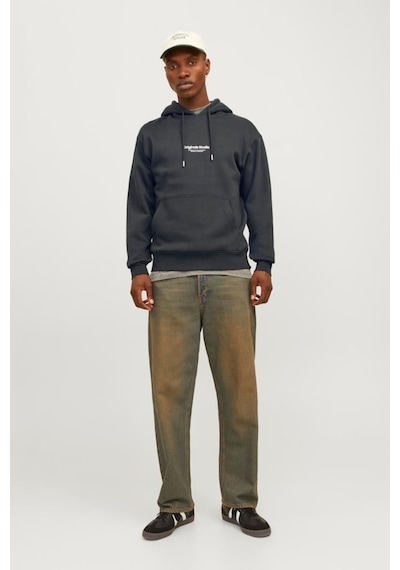 Jack & Jones Jorvesterbro Sweat Hood Noos 12241687 Antrasit 001