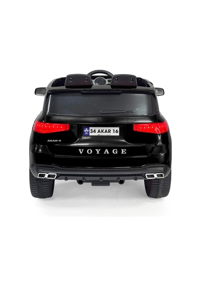 Voyage Gt Siyah Uzaktan Kumandalı 4x2 12 Volt Akülü Araba - Rc Volvo Akülü Araba Volvo Akülü Araç Çok Renkli