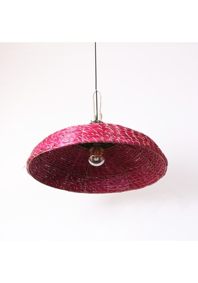 Mendong Berry Aydınlatma 60x27 Cm Pembe
