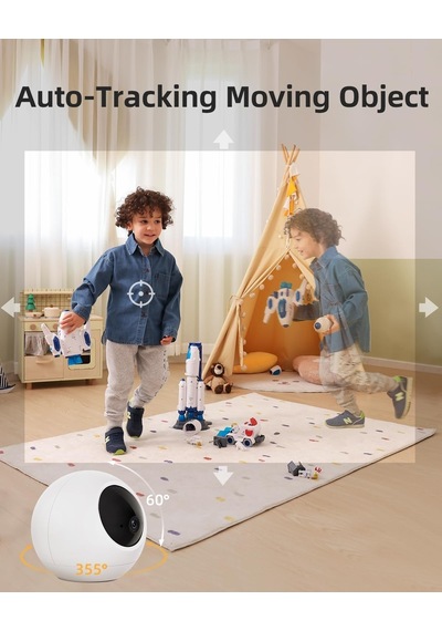 Noorio T110 İç Mekan Bebek Monitörü Ve Evcil Hayvan Kamerası