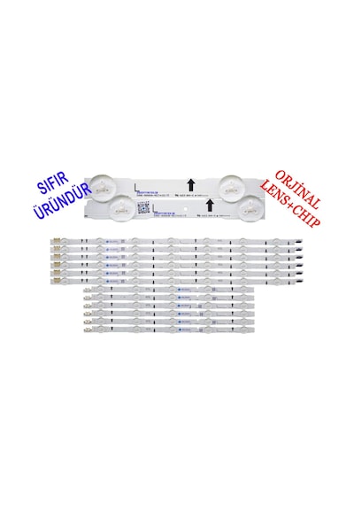 Samsung Uyumlu Ue50J5170 Ue50J5500 Ue50J5570Su Led Bar D4Ge-500Dcb