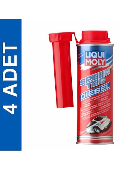 Liqui Moly 3722 Speed Tec Dizel Yakıt Katkısı 4 x 250 ML