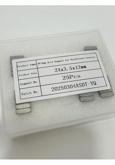 Arix Karot Ucu Elmas Soketi 24x3,5x12mm 70mm 25 Adet