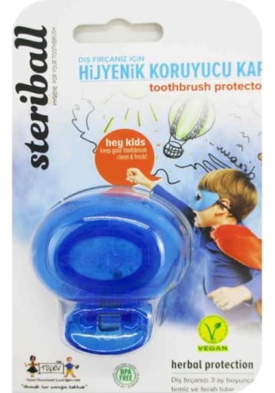 Steriball Çocuklar için Diş Fırçası Koruma Kabı