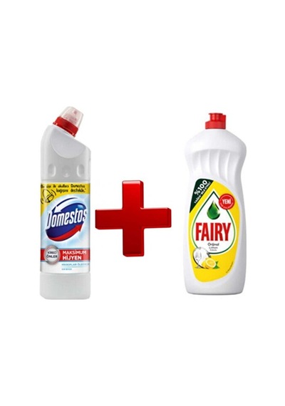 Domestos Ultra Yoğun 750 Ml Ve Fairy Bulaşık Detarjanı 750 Ml