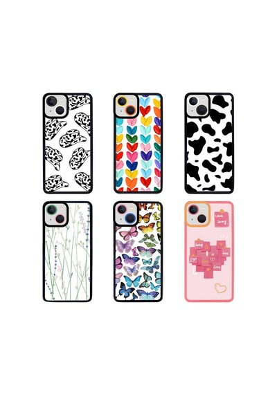 Butam Bilişim Apple Uyumlu iPhone 13 M-fit Desenli Kılıf-love Story No2 Love Story No2