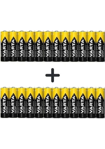 Varta LR03 Süperlife 24'lü Özel Pil 12AA + 12AAA