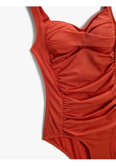 Koton Büzgülü Mayo Tarçın 2yak85649bm