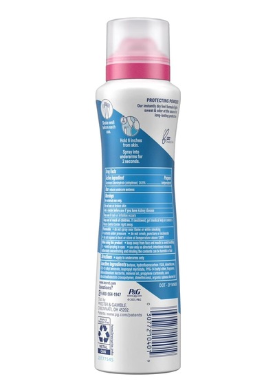 Secret Outlast Protecting Powder Antiperspirant Kuru Sprey Deodorant 116gr