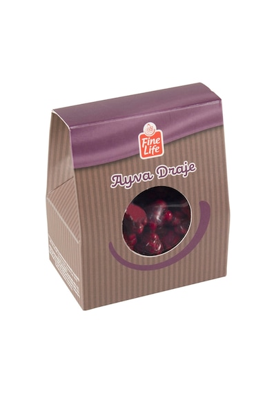 Fine Life Ayva & Frambuaz Aromalı Draje Çikolata 100 G 4'li Avantaj Paketi - 4 Adet Tarı