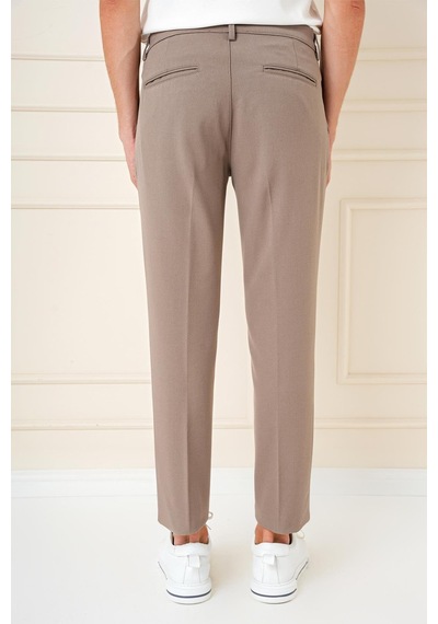Efor P 1164 Slim Fit Bej Klasik Pantolon Bej