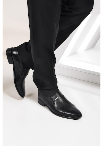 Pierre Cardin 70555 M Siyah Hakiki Deri Erkek Klasik Ayakkabı Siyah