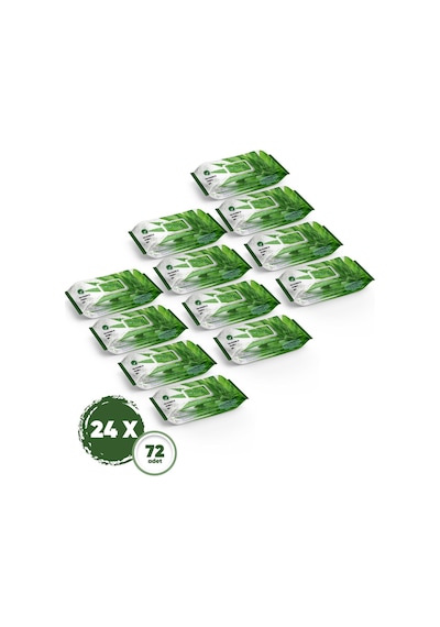 Dex Aloe Vera Islak Havlu 24 Adet 72'li