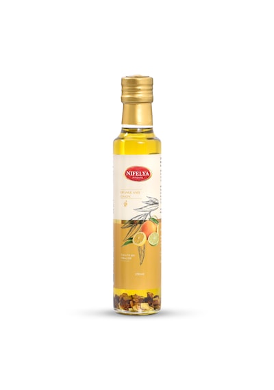 Portakal Ve Limon Çeşnili Sızma Zeytinyağı