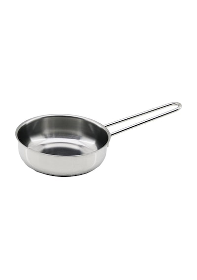 12cm Tel Kulp Çelik Sos Tava 5545 Gri