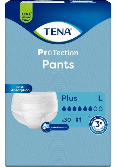 Tena 6 Damla Plus Emici Külot Hasta Bezi L Büyük Boy 120 Adet