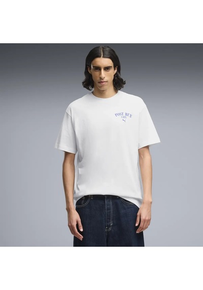 Puma Graphıc Puma Cafe Tee Beyaz Erkek T-shirt