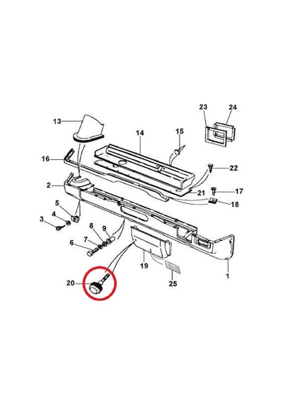 Land Rover Defender Sigorta Kapak Civatasi Mtc9968 523165795