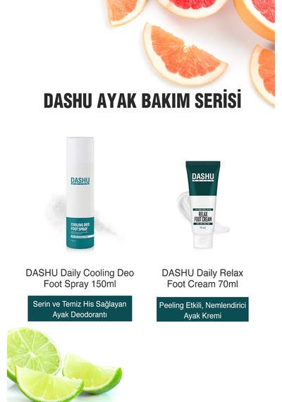 Dashu Daily Cooling Deo Foot Spray 150 ML