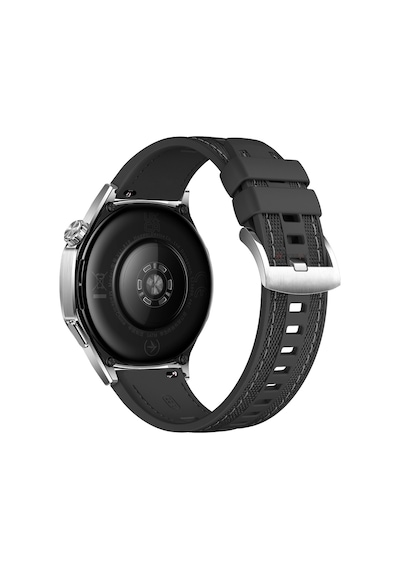 Huawei Watch Gt3 46mm Gt3 Pro Gt3 Se İle Uyumlu Metal Tokalı Dikiş Detaylı Şık Dokuma Silikon Kordon