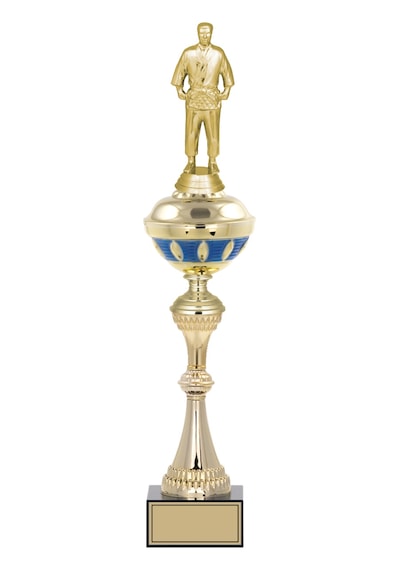 Odak Kupa - Figürlü Kupalar - Judo / Karate Figürlü Kupalar Fg-063 A - 51 Cm Altın - Beyaz