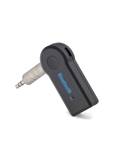 Aux Bluetooth Ses Alıcı Adaptör Handsfree - Siyah Hd9001 Evimdeyokyok