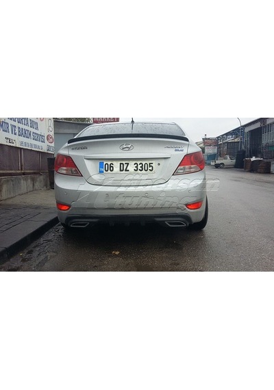 Accent Blue Spoiler ----Fibersan Tuning N11.2426
