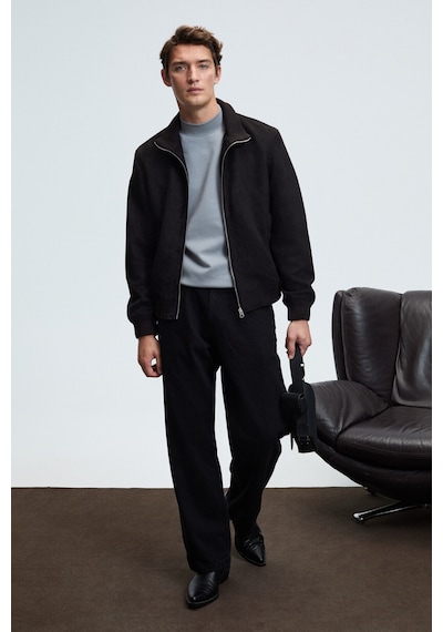 Grımelange QUILLA Erkek Yarım Balıkçı Basic Gri Sweatshirt