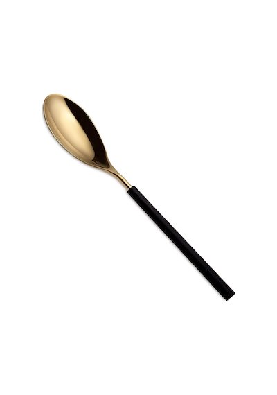 Jumbo 6000 Roller Siyah Titanyum Gold 84 Parça 12 Kişilik Çatal Kaşık Bıçak Seti Siyah Titanyum Gold Altın - Siyah - Titanyum