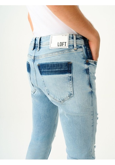 LOFT Justin Skinny Fit Erkek Pantolon Lf2036104 Q1.v1 Denim