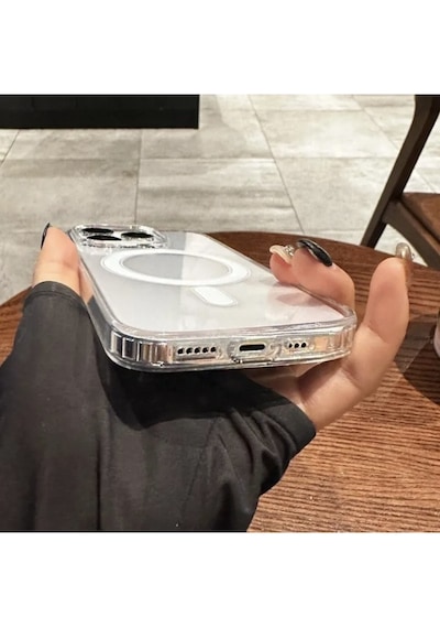 Apple Uyumlu iPhone 16 Pro Max  Magsafe Kablosuz Şarj Destekli Kılıf
